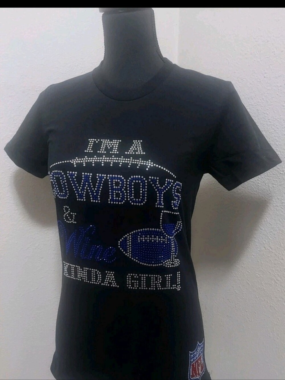 Cowboys Womens fitted t-shirt